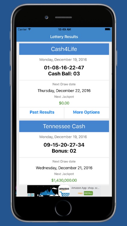 Results For Tennessee Lottery Tn Lotto By Simployd Llc