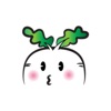 Fat Radish stickers by wenpei