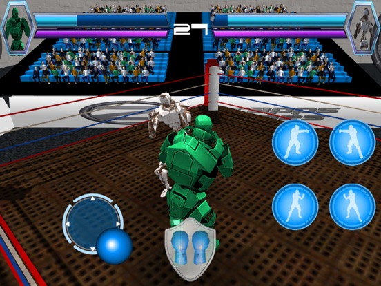 робот Виртуальный бокс 3D для iPad