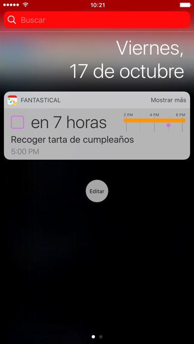 Captura de pantalla del iPhone 3