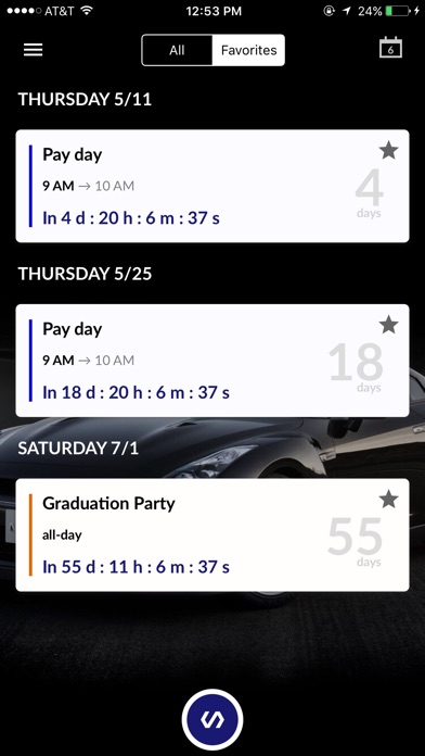 Calendar Countdown - ... screenshot1