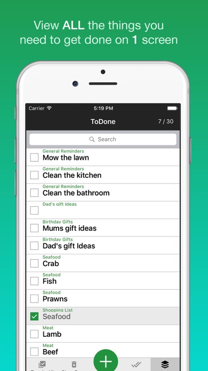 todone simple todo list with unlimited subtasks by adrian twarog