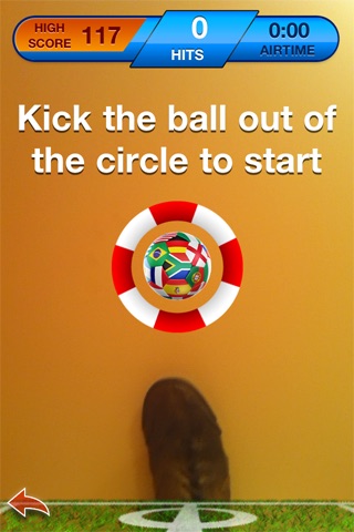 Captura de pantalla del iPhone 5