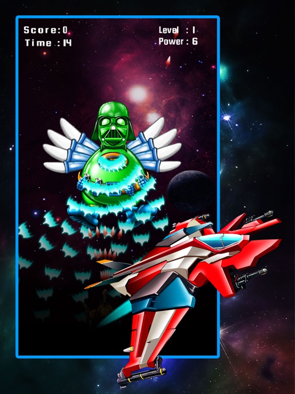 Screenshots of Space Attack: Chicken Shooter for iPad
