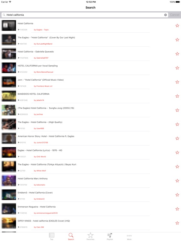 Screenshots of Free Music - Unlimited Songs Player For YouTube for iPad
