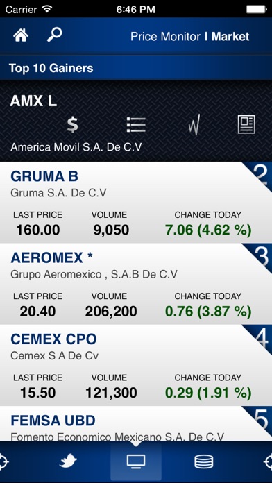 Captura de pantalla del iPhone 2