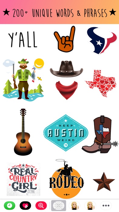 The Texas Emoji review screenshots