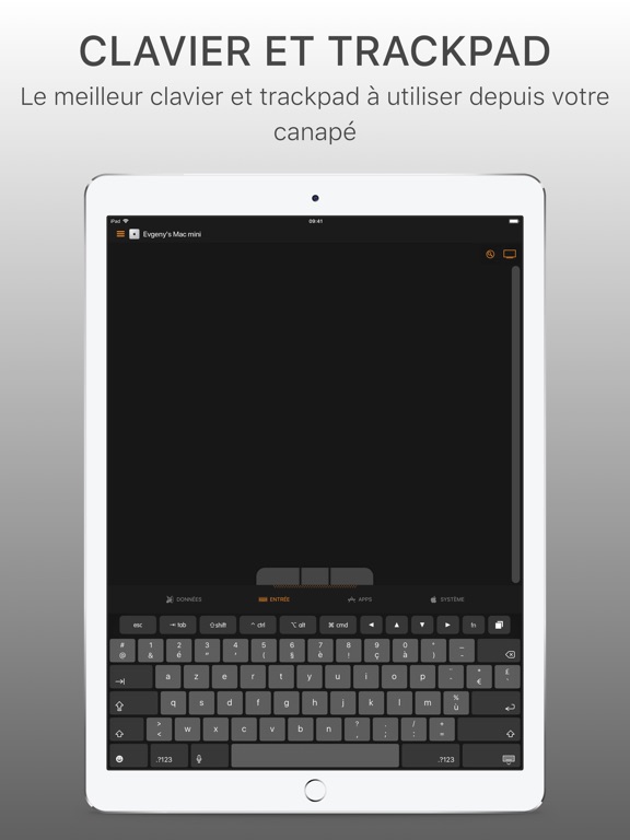 Capture d’écran iPad 2