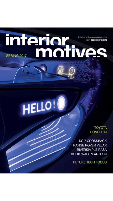 Car Design News Interior Motives Magazine review screenshots