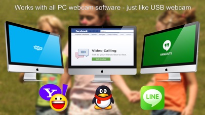 Screenshots of EpocCam Wireless Virtual Computer Webcam for iPhone