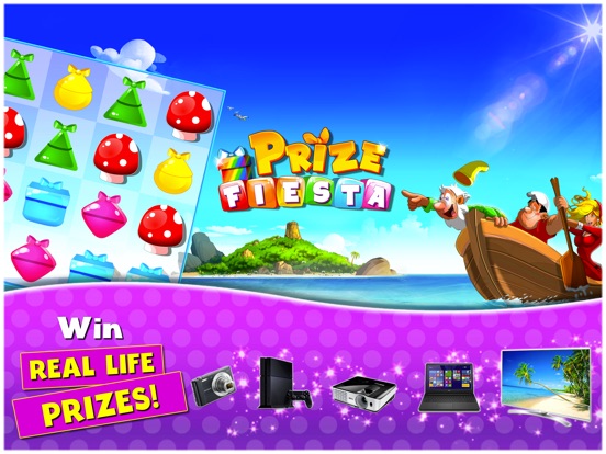Prize Fiesta is the First Match 3 Game with Real Prizes Image