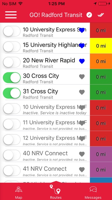 Passio GO! RadfordTransit screenshot