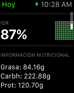 Captura de pantalla del iPhone 4