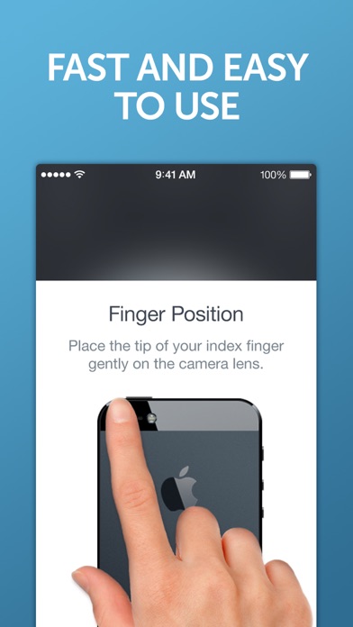 Screenshots of Instant Heart Rate: Heart Rate & Pulse Monitor for iPhone