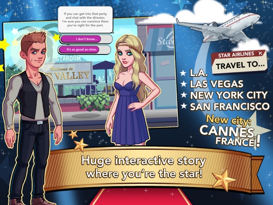 Screenshots of Stardom: Hollywood for iPad