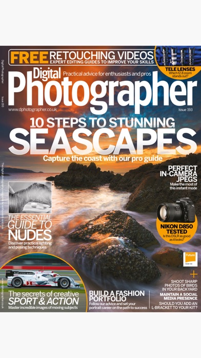 Digital Photographer Magazine review screenshots