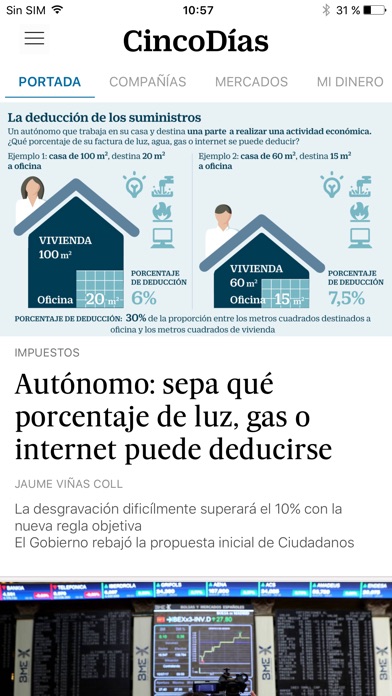 Captura de pantalla del iPhone 3