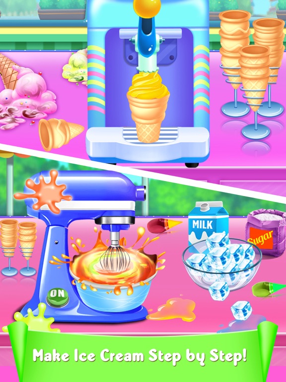 мороженое - готовка игра готов для iPad