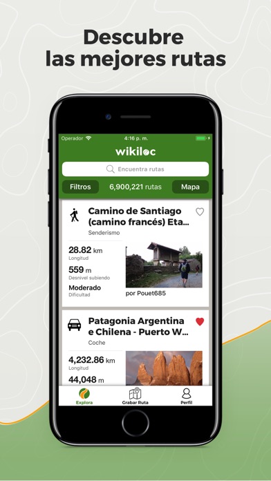 Captura de pantalla del iPhone 1