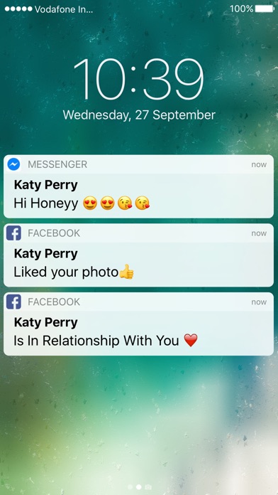 Screenshots of Fake Message - Send Fake Text Message For Free for iPhone