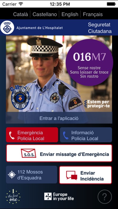 Captura de pantalla del iPhone 1