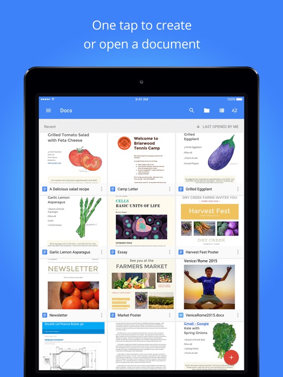 google docs app for macbook air