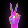 Hacchi Ltd. - Technicolour Hands artwork