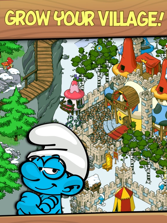 Smurfs' Village для iPad