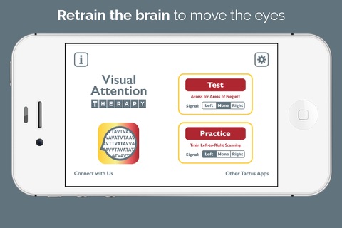 Visual Attention Therapy screenshot