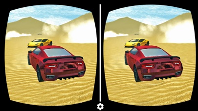 VR Desert Drifting Speedy Car Race screenshot 1