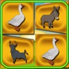 Farm Animals Play Memory Flash Cards memory