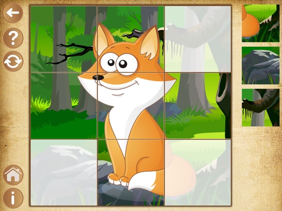 Пазлы детские. Развивающие игры для детей, малышей на iPad