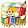 Kids Cat Animal Coloring Book Game Edition Games