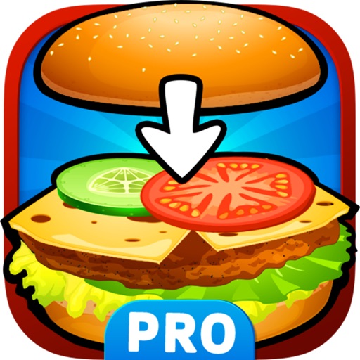 Burger Chef. Kitchen Game for Toddlers. Premium