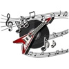 Autocollants Guitare