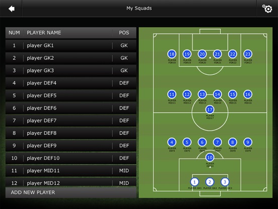 Mourinho Tactic Board