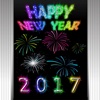 New Year Photo Stickers: 2017 Happy Holiday Wishes holiday wishes quotes 