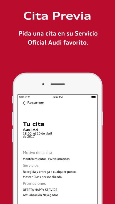 Captura de pantalla del iPhone 4
