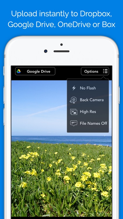 UploadCam  Camera App for Dropbox and Google Drive