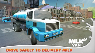 Milk Delivery Van – Trailer Truck Driver Screenshot on iOS