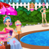 YONGZHI QI - Dream Swimming Pool Costume Party ~ Pretty Girl artwork