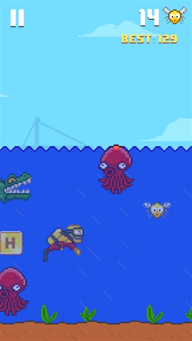 Screenshots of Hoppy Frog 2 - City Escape for iPhone