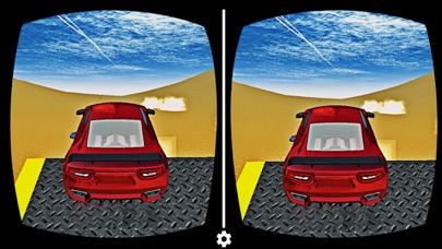 VR Desert Drifting Speedy Car Race screenshot 2