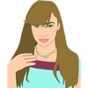 Lady Dessin Sticker Pack