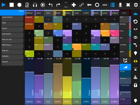 Captura de pantalla del iPad 1