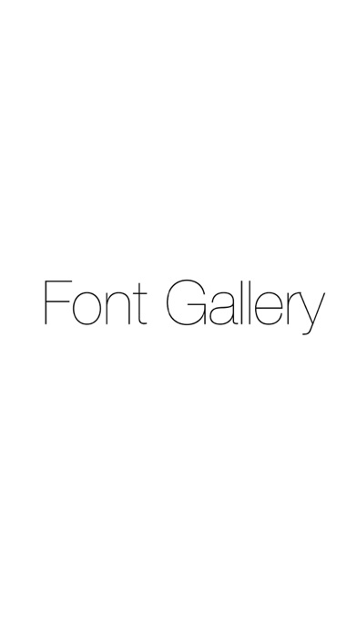Font Gallery-Fonts preview toolのおすすめ画像1