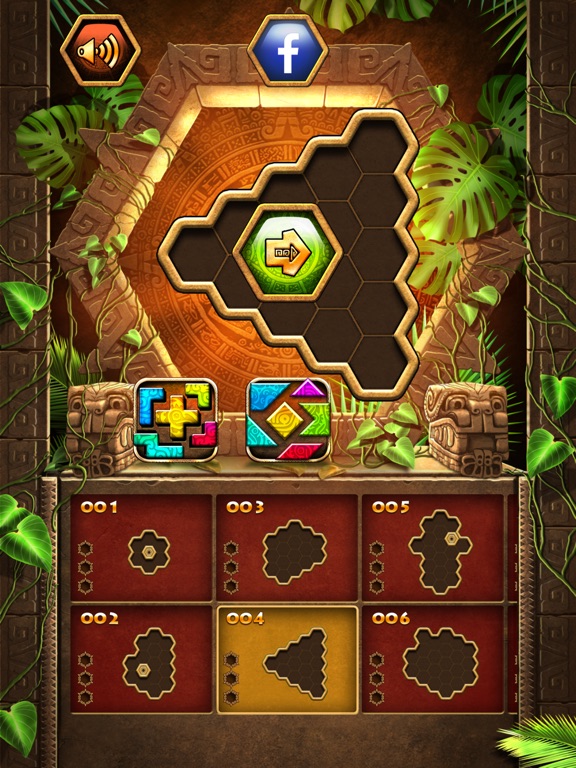 Screenshots of Montezuma Puzzle 3 for iPad