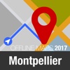 Montpellier Offline Map and Travel Trip Guide montpellier france map 