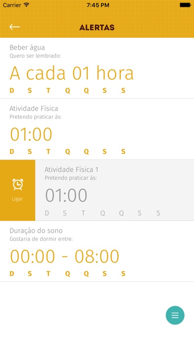 Captura de tela do iPhone 5