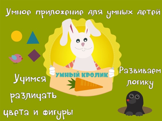 Учим фигуры и цвета Детские игры для детей малышей на iPad